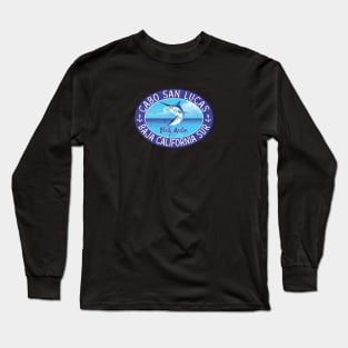 Cabo San Lucas, Baja California Sur, Black Marlin Long Sleeve T-Shirt